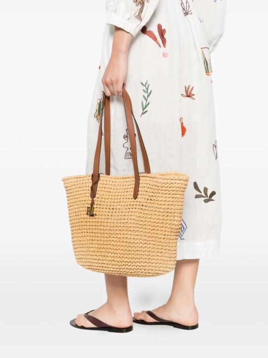 26SS 랄프 로렌 토트백 431982179001 NATURAL NUDE NEUTRALS - RALPH LAUREN