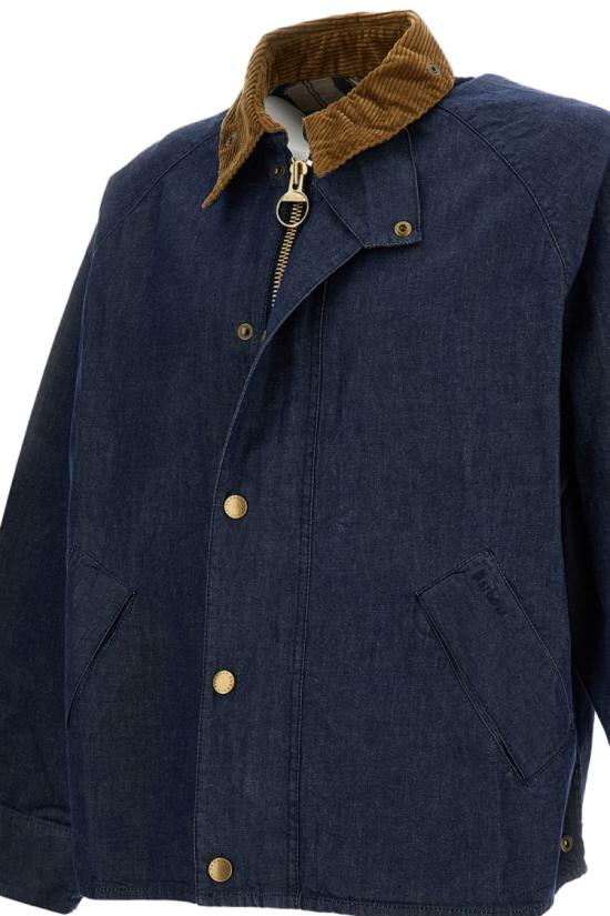 26SS 바버 데님 자켓 MCA1105IN71 Blue - BARBOUR