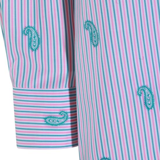 26SS 에트로 셔츠 WRIA001399TJ5D9S9870 Red - ETRO