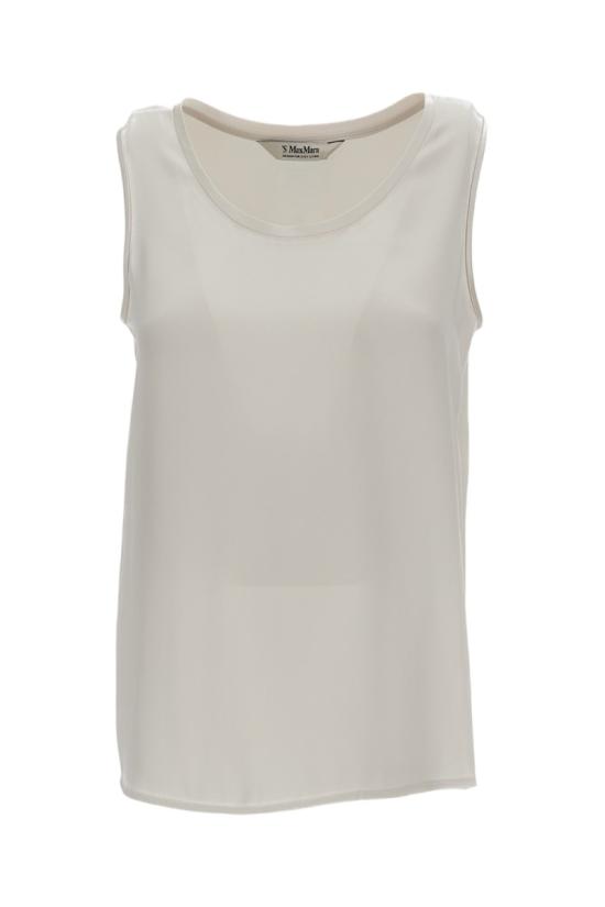 26SS 막스마라 민소매 티셔츠 2619161023600001 White