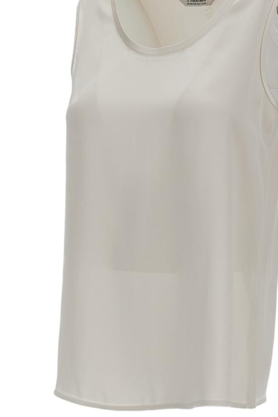 26SS 막스마라 민소매 티셔츠 2619161023600001 White - MAX MARA