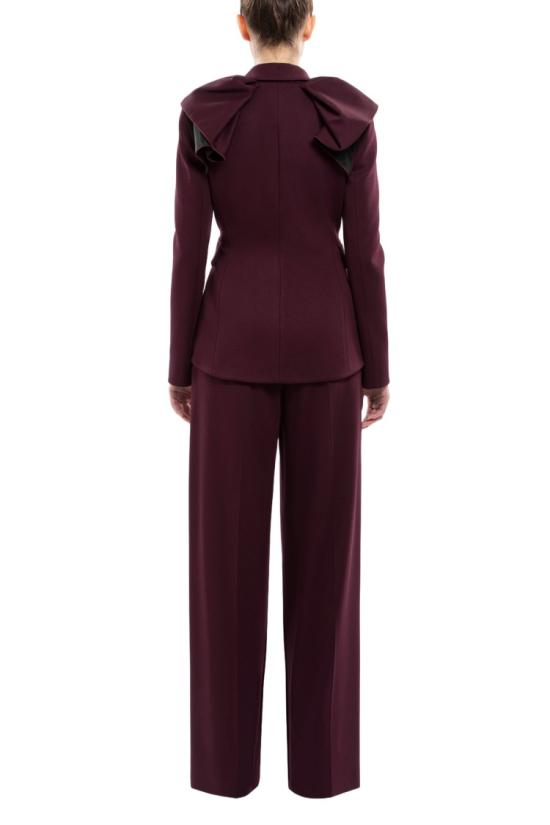  사이드 코베이시 수트 자켓 러플 테일러드 재킷 - SAIID KOBEISY