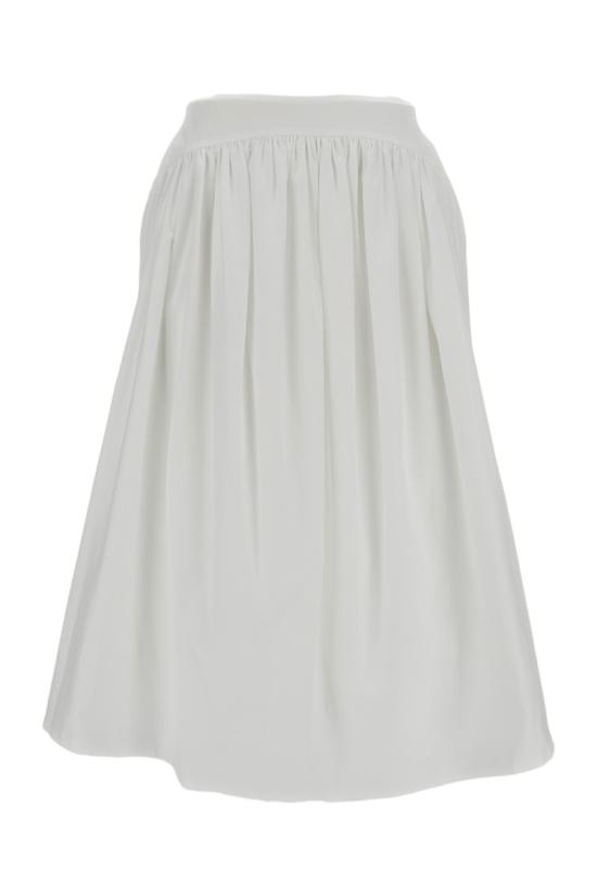 26SS 시몬로샤 롱 스커트 31991287WHITE White