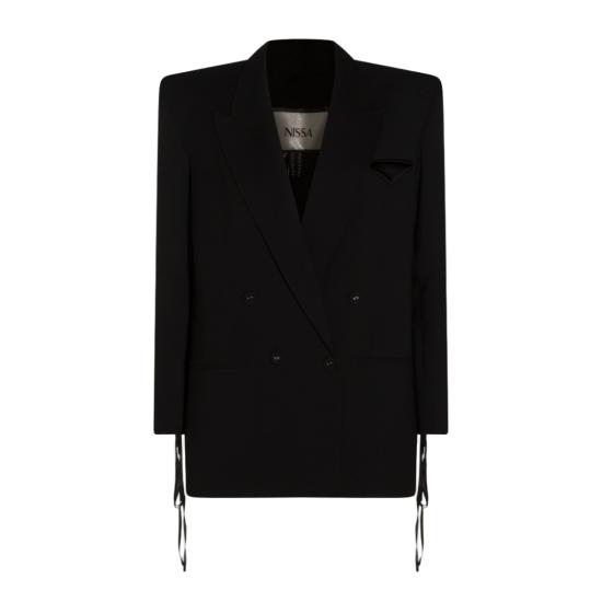 26SS Nissa 수트 자켓 S16463BLACK Black