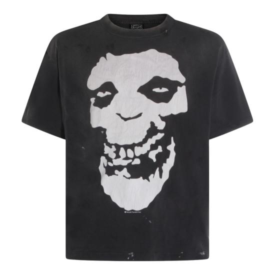 26SS 세인트 미카엘 반팔 티셔츠 SMMK80000C49 Black