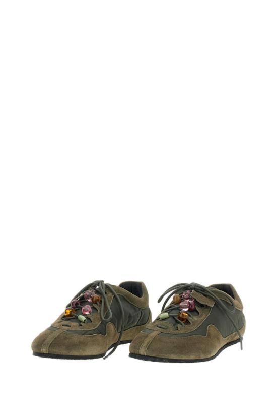 26SS 세실리아 반센 스니커즈 25FTW30004OLIVE Green - CECILIE BAHNSEN