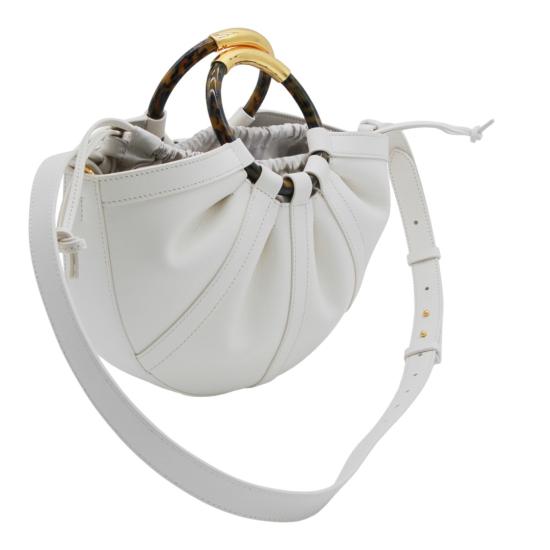 26SS 코치넬리 숄더백 E1U5A180201N17 White - COCCINELLE