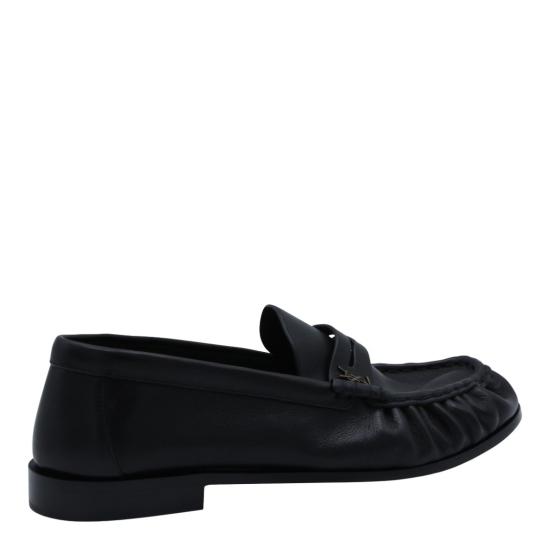 26SS 생로랑 스웨이드 로퍼 83947125VAA1000 Black - SAINT LAURENT