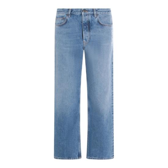 26SS 오프화이트 데님 팬츠 OMYA18JS26DEN0024000 Blue