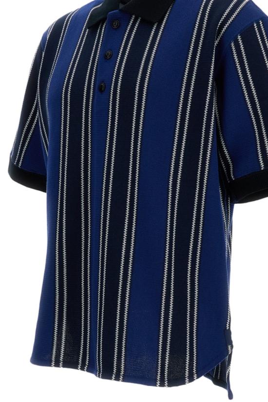 26SS 와타나베 준야 폴로 티셔츠 WQT0090511 Blue - JUNYA WATANABE
