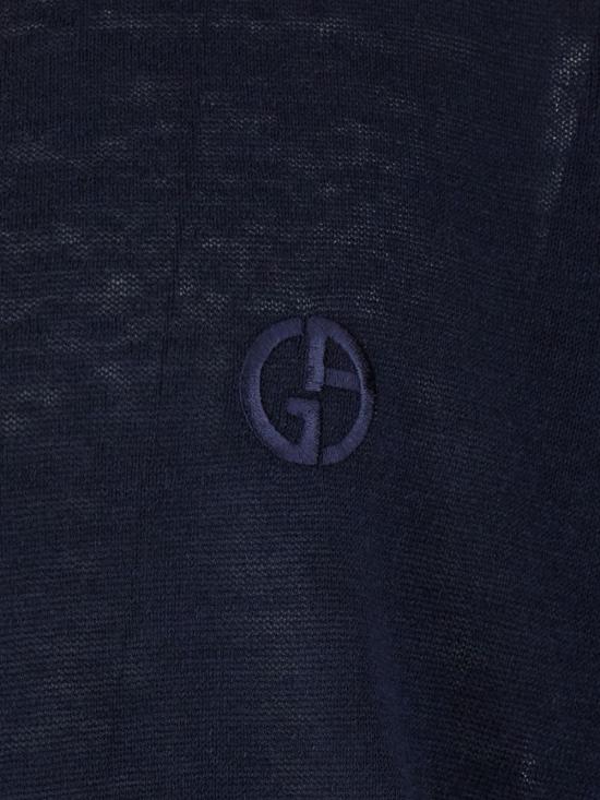 26SS 조르지오 아르마니 스웨터 GM003140AF24710 FB010 Blue ivory - GIORGIO ARMANI