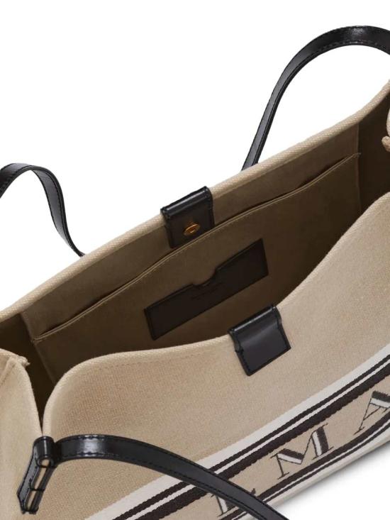 26SS 발망 숄더백 GN1FF034TJBR GXI NATUREL NOIR BLANC OPTIQUE - BALMAIN