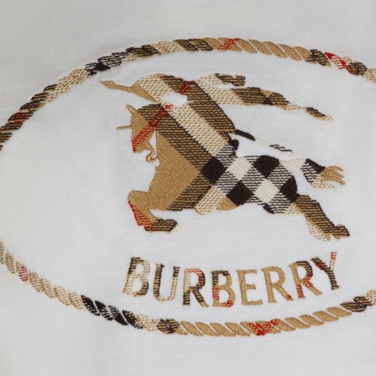 26SS 버버리 반팔 티셔츠 8123437B7078 White - BURBERRY