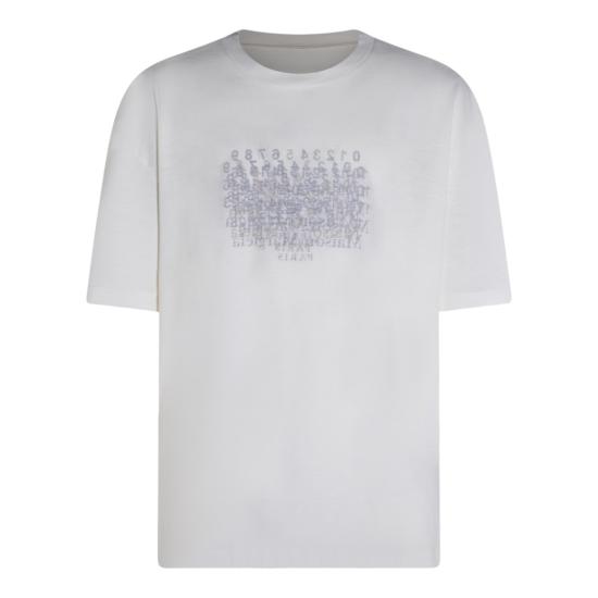 26SS 마르지엘라 반팔 티셔츠 S50GC0732M20164971 White