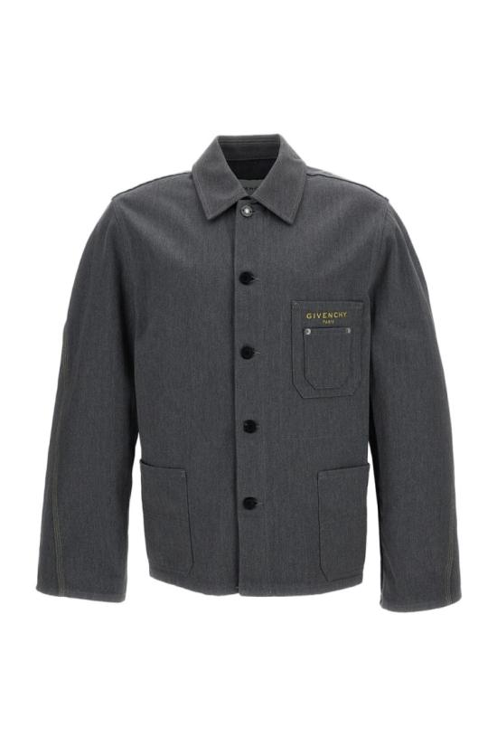 26SS 지방시 봄버 자켓 BM01F9516Y020 Grey