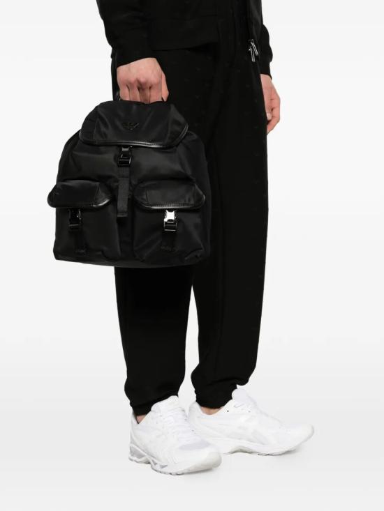 26SS 엠포리오 아르마니 백팩 EM004503 AF13454 UC001 BLACK BEAUTY - EMPORIO ARMANI