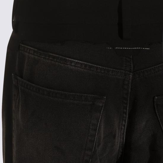 26SS MM6 메종마르지엘라 데님 팬츠 S52LA0270M30064961 Black - MM6 MAISON MARGIELA