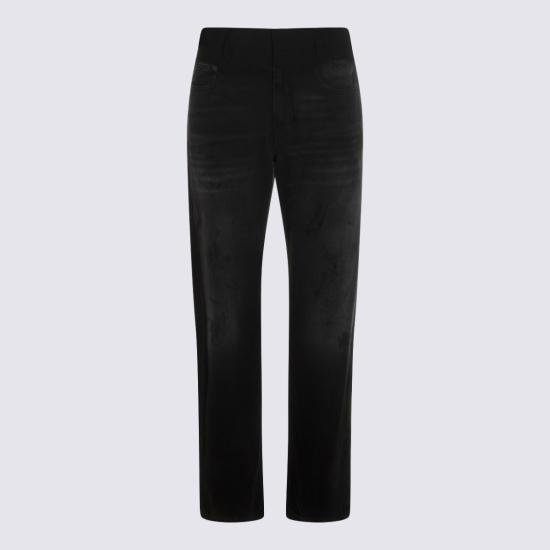 26SS MM6 메종마르지엘라 데님 팬츠 S52LA0270M30064961 Black - MM6 MAISON MARGIELA