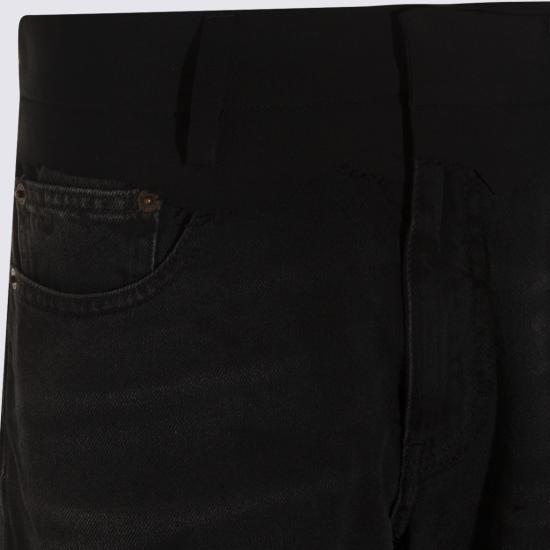 26SS MM6 메종마르지엘라 데님 팬츠 S52LA0270M30064961 Black - MM6 MAISON MARGIELA