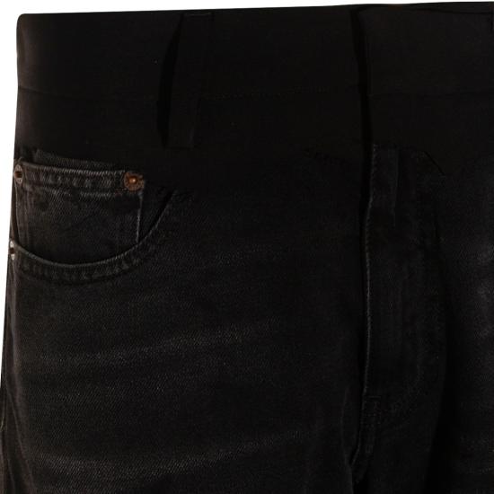 26SS MM6 메종마르지엘라 데님 팬츠 S52LA0270M30064961 Black - MM6 MAISON MARGIELA