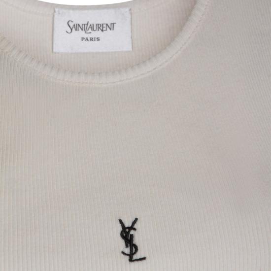 26SS 생로랑 민소매 티셔츠 823603Y37EC9469 White - SAINT LAURENT
