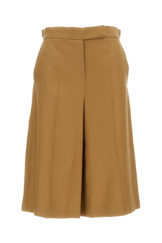 26SS 막스마라 카키 버뮤다 쇼츠 2611131032600007 Brown