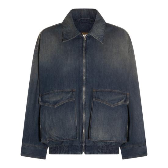 26SS MM6 메종마르지엘라 데님 자켓 S52AM0348M30055961 Blue
