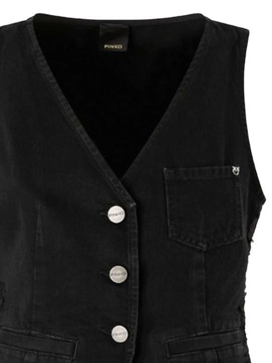 26SS 핑코 베스트 106424A33VZ99 Black - PINKO