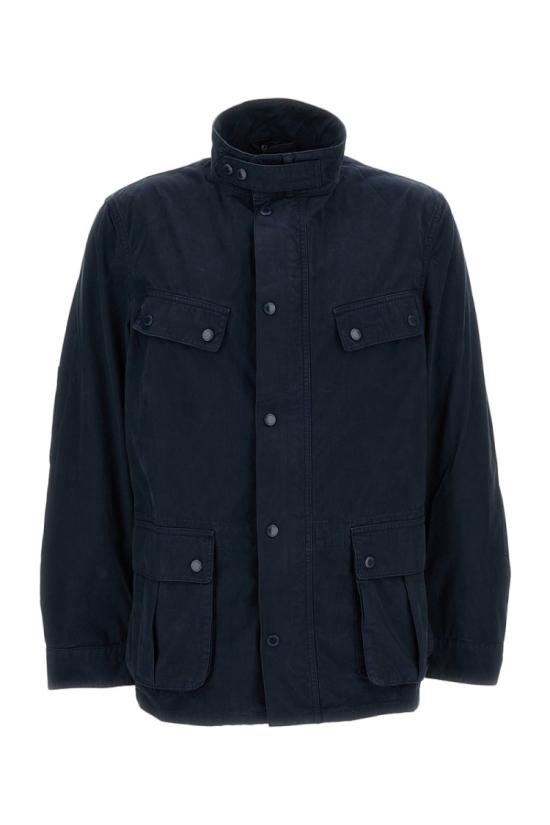 26SS 바버 자켓 MCA1100NY51 Blue