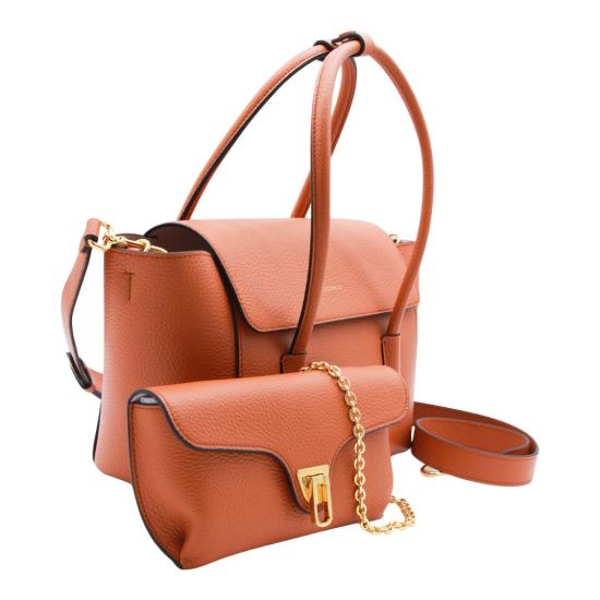 26SS 코치넬리 토트백 E1T8A180201R41 Orange - COCCINELLE
