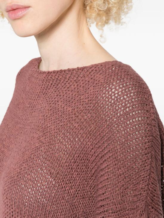 26SS 로베르토 콜리나 스웨터 261FXA41006 76 Bordeaux - ROBERTO COLLINA