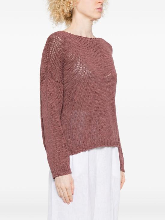 26SS 로베르토 콜리나 스웨터 261FXA41006 76 Bordeaux - ROBERTO COLLINA