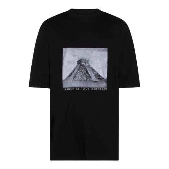 26SS 다크쉐도우 반팔 티셔츠 DU01F4274RNEP20911 Black