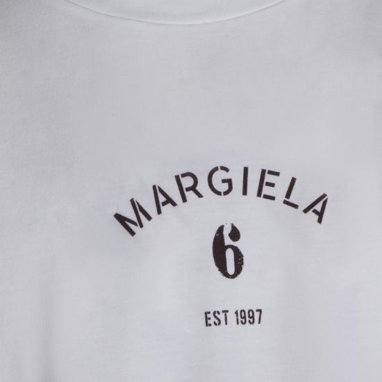 26SS MM6 메종마르지엘라 반팔 티셔츠 SH2GC0038M20048101 White - MM6 MAISON MARGIELA