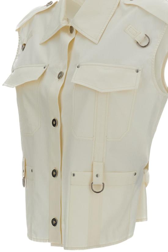 26SS 두라찌 민소매 티셔츠 SS26T04TT0079I001 White - DURAZZI