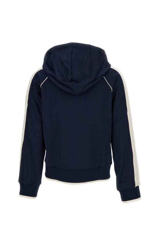 26SS 웨일즈보너 후드 티셔츠 WS26JE17JE10503 Blue - WALES BONNER