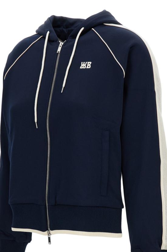 26SS 웨일즈보너 후드 티셔츠 WS26JE17JE10503 Blue - WALES BONNER