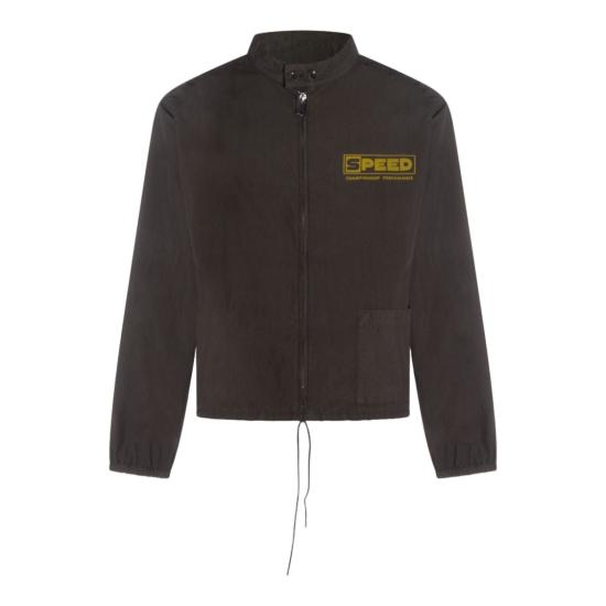26SS 마르지엘라 빈티지 스타일 스포츠웨어 재킷 S50AM0651M35046814 Black