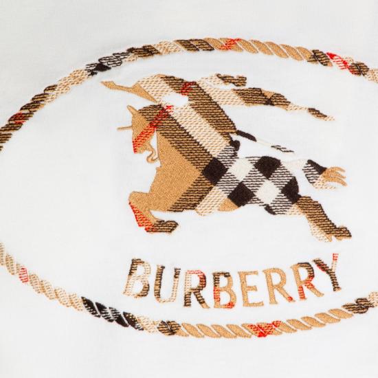 26SS 버버리 반팔 티셔츠 8123437B7078 White - BURBERRY