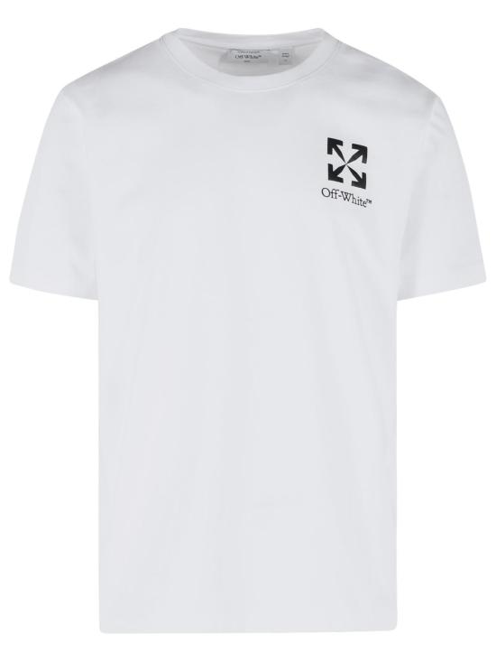 26SS 오프화이트 폴로 티셔츠 44MAA027S26J00B100 White