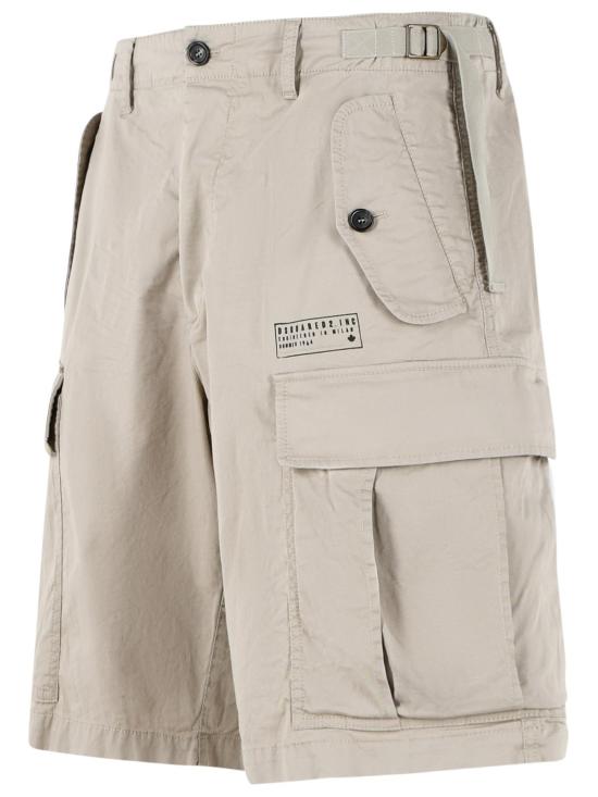 26SS 디스퀘어드2 숏팬츠 S74MU0965 S35175801 Beige - DSQUARED2