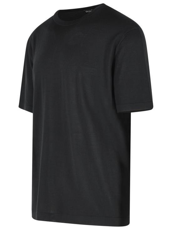 26SS 에르메네질도제냐 폴로 티셔츠 RUH15M9A3 TSHK09 Black - ERMENEGILDO ZEGNA