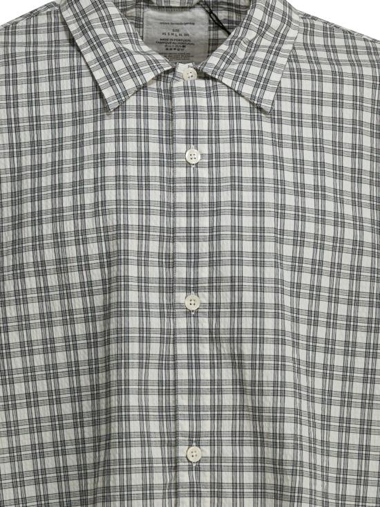 26SS 엠에프펜 긴팔 셔츠 M126 016HOLIDAY SHIRTOFF WHITE CHECK White - MFPEN