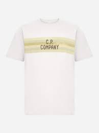 26SS 씨피 컴퍼니 반팔 티셔츠 20CMTS144A 110579W 103 GAUZE WHITE DOM