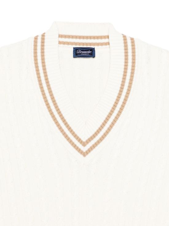 26SS 드루모어 베스트 D8Z464TPS 002 White - DRUMOHR