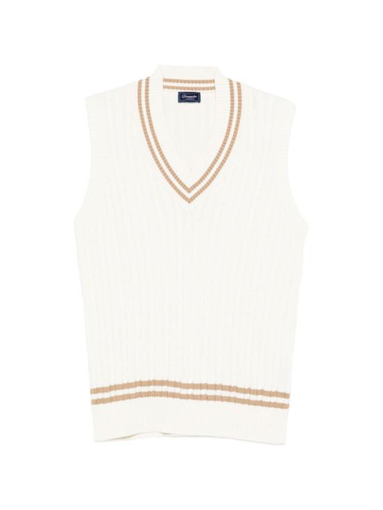 26SS 드루모어 베스트 D8Z464TPS 002 White