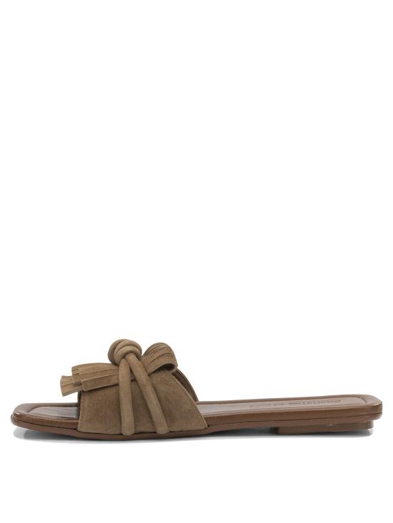 26SS 뽐므도르 샌들 1099GLENNCAMOSCIO TOFFEE Brown - POMME D'OR