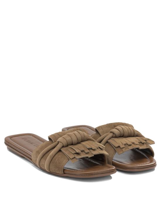 26SS 뽐므도르 샌들 1099GLENNCAMOSCIO TOFFEE Brown - POMME D'OR