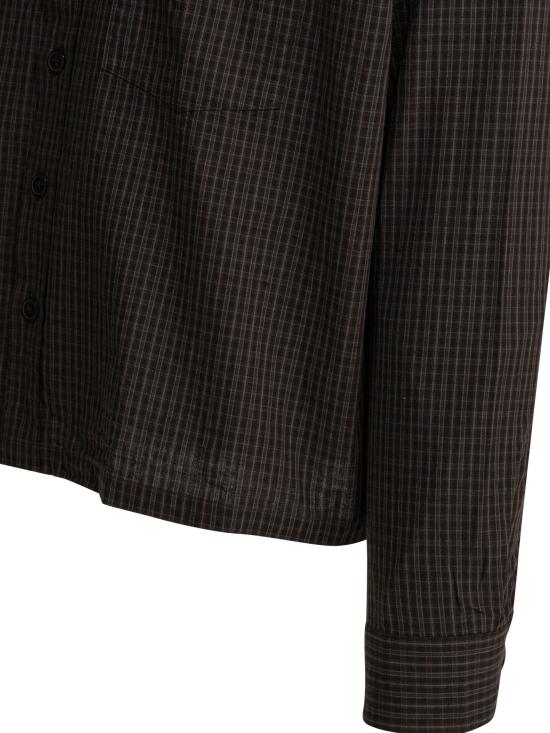 26SS 엠에프펜 긴팔 셔츠 M126 019PRIORITY SHIRTDARK LINEN CHECK Black - MFPEN