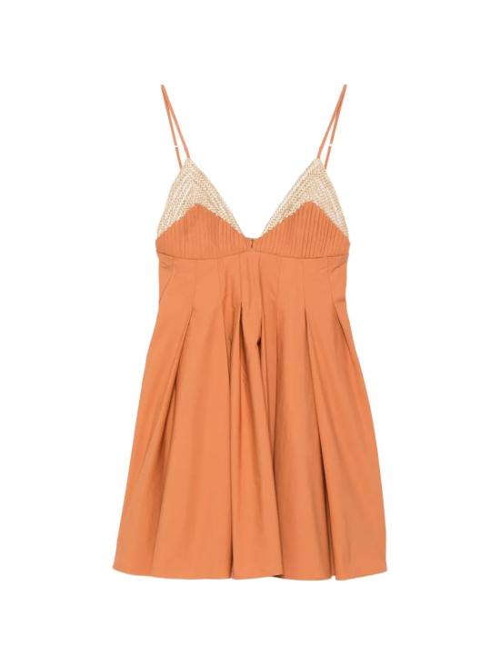26SS ROSANNA OCAMPO 숏 원피스 RO126RST Brown